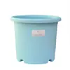 Maceta Flor de Cuatro Estaciones Nórdica Simple Creativa Maceta Control Raíz Profunda Deepot Grande Plástico Resina Maceta Galón Rosa Verde