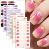 Película de Esmalte Rosa Cebola Degradê Zhengxiang para Unhas Francesas Adesivos de Manicure Estampagem a Quente 3D 16 Dedos Transfronteiriços Temu Adesivos Populares para Unhas