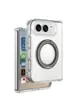 Aplicable para iPhone DUO Soporte Teléfono Plegable para Pantalla Funda Transparente Apple 18duo Magnético Acrílico 18 Funda de Teléfono