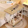 Mesita de noche, Escritorio de computadora móvil elevable, Escritorio simple para estudiantes, Habitación de dormitorio Hogar Estudio Mesa pequeña simple