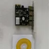 Suministro al por mayor de tarjeta adaptadora USB 3.0 de 4 puertos PCI-E, tarjeta de expansión PCI de escritorio