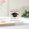 Displays de Acrílico Transfronteiriços para Temporada de Formatura e Dia do Professor, Presentes para Professores e Colegas de Classe, Suportes de Exibição para Artesanato