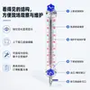 Indicador de Nivel de Líquido de Tubo de Vidrio de Acero Inoxidable Indicador de Nivel de Aceite Tipo Brida de Tanque Industrial Indicador de Nivel de Agua