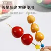 Palillos Desechables para Frutas Creativos de Arte Brochetas de Bambú Brochetas de Espino Confitado Palillos Decorativos para Cócteles Hamburguesa Sello de Palillo de Dientes