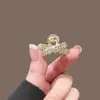 Esencial para el Período de Transición del Cabello Corto: Pinza de Garra Pequeña y Delicada para Mujer, Pinza para Cabello de Media Recogida, Accesorio para el Cabello, Pinza de Tiburón, Pasador