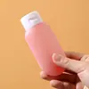 Set de botellas rellenables portátiles para viaje, bolsa de almacenamiento de botellas vacías para artículos de tocador, botella rellenadora de cosméticos, botella vacía de loción, transfronterizo