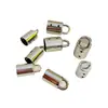 Guangzhou Spot Fivela de Sino Metálico Cilíndrico Acessórios Metálicos Pingente de Borla Fivela para Cordão de Celular DIY Joias