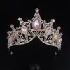 Coroa de noiva, tiara, acessórios de maquiagem para casamento, tiara de princesa para aniversário, coroa para vestido de dança.