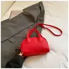 Bolso de Bowling de Mano de Aspecto Elegante y Moderno para Mujer 2026 Nuevo de Primavera Bolso Cuadrado Pequeño Retro Bolso Cruzado de Hombro