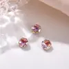 Novo Diamante Octogonal Corte Rosa para Nail Art Diamante de Oito Lados Base Pontiaguda Diamante Rosa Super Brilhante Joia para Nail Art Atacado
