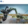 Draga Anfibia Water King Excavadora Acuática Plataforma Retroexcavadora Draga de Succión con Cortador Equipo de Dragado Water King