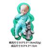 Flor fada coelho urso bebê silicone molde diy handmade fondant bolo molde decoração