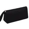 Estuche de Tela Oxford de Doble Capa, Bolso de Papelería Elegante y Resistente a las Manchas para Estudiantes de Primaria, Almacenamiento Sencillo con Estampado de Logo