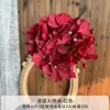 Flores Artificiais Vermelhas para Celebrações de Casamento, Flores Artificiais para Salões de Casamento, Decoração de Casa, Buquês Artificiais de Rosa, Enfeites de Flores de Seda