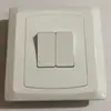 BONA Dos Abierto Doble Control Interruptor L-002 Enchufe de Pared Interruptor Modelo Hogar Hotel Salida de Fábrica