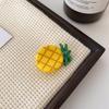 Pinza para el pelo pequeña de fruta linda, mini pinza lateral para flequillo desfilado, pinza para la frente, tamaño pequeño, pinza superior, accesorios para el cabello de fresa y cereza
