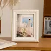 Marco de Fotos de Boda Retro Europeo de Mesa Clásico Blanco Hecho a Medida Tamaño Grande Colgante de Pared 10 Pulgadas Foto Familiar