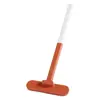 Cepillo de Cerdas Finas para el Hogar, Cepillo Lavable Multiusos con Mango Largo para Mosquiteros, Superficie Amplia de Cepillo para Vidrio, Cepillo de Limpieza Seca y Húmeda