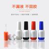 Shenluo Botella de Esmalte en Gel Multiespecificación 15ml Botella Redonda con Pincel Botella de Esmalte de Uñas Botella de Plástico Sellada Botella Vacía de Pegamento