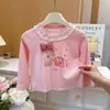 Sudadera Nueva Moda de Primavera para Niñas, Ropa Exterior Elegante de Manga Larga para Niños, Camiseta para Bebé Niña, Ropa Infantil de Moda