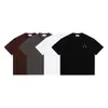 Cjsd Marca de Moda Americana Camiseta Suelta de Manga Corta con Estampado de Letras para Hombre Casual de Verano Fresca Camiseta 26021