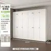 Armario de Acero Sanjiao para Dormitorio del Hogar, Fácil Montaje, Gabinete de Almacenamiento para Vivienda de Alquiler, Nuevo Modelo 2026, Perchero Metálico para Ropa de Niños