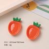 Acessórios de resina diy dos desenhos animados acessórios placa de frutas creme cola artesanal grampo de cabelo caso do telefone móvel sapato fivela acessórios lote