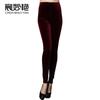 Chen Miaoyan Leggings para Mujer Ropa Exterior para Mujer Pantalones de Cintura Alta Talla Grande para Mujer Leggings de Terciopelo Dorado con Forro Polar
