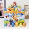 Cajas ciegas de figuritas lindas de dibujos animados de moda, adorables figuritas de resina tipo muñeco de peso, juguetes sorpresa en caja ciega para niños