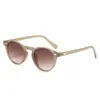 2025 Gafas de Sol Redondas Retro Nuevas Transfronterizas Moda Simple Clásico Gafas Explosión Gafas Versátiles para Hombres y Mujeres