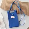 Bolsa Pequeña de Punto Color Sólido Estilo Ins Nicho 2026 Nueva Versión Coreana Bolso Cruzado Simple Mini para Viajes Diarios Teléfono y Billetera