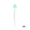 Amor Escova de Silicone Facial de Dupla Face Escova Labial Escova para Cravos Nasais Ferramenta de Beleza Escova de Silicone para Gato de Estimação Cabo de ABS