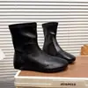 Botines elásticos adelgazantes de estilo coreano para mujer, 2026, elegantes y versátiles, nueva colección de otoño, botines de tobillo sin cordones con punta redonda