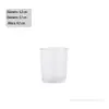 Atacado de fábrica copo de vela de vidro copo vazio pote de vela suporte de vela copo cera de aromaterapia DIY casamento romântico decoração de casa