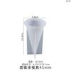 Yu Meiren diy Molde de resina epoxi de cristal cono cilíndrico soporte para anillos vela decoración de mesa molde de silicona