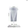Molde de Resina de Cristal DIY Amapola Portaanillos Cónico Cilíndrico Portavelas Decoración Molde de Silicona