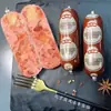 Salsicha de Tendão de Boi Estilo Russo 180g Salsicha Grande Estilo Russo Salsicha de Presunto Salsicha de Carne Pronta para Comer Salsicha de Tendão de Boi Cozida Atacado