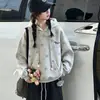 Conjunto de sudadera de estrella estilo coreano para niñas, nuevo suéter con capucha de otoño para niños mayores, ropa infantil casual y súper elegante