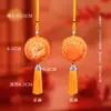 Colgante de Bolsita de Pastel de Luna Nuevo Personalizado para Regalo con Borla, Bolsita de Regalo Estilo Chino, Decoración Colgante para el Festival de Medio Otoño