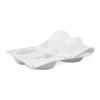 Jia Shi Transfronteiriço Molde de Silicone para Bolo Meio Coração de 6 Cavidades, Sabão de Processo Frio, Chocolate DIY, Pudim, Mousse, Assar
