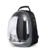Transportadora para gatos, transportadora para mascotas, mochila, suministros portátiles para mascotas, mochila para gatos, totalmente transparente, gran capacidad, portátil