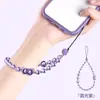 Corrente de Celular Lanyard Pulseira de Pérola Cristal Pulseira de Pulso Anti-Perda de Alta Qualidade Corda de Ombro Pingente Curto para Capa de Celular