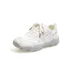 Zapatillas deportivas de mujer con plataforma 2026 nuevo estilo de verano, suela gruesa, que aumentan la altura, malla transpirable, con cordones, versátiles, a la moda, adelgazantes, zapatos casuales para mujer