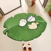 Tapete de Chão Absorvente de Água Cartoon Fofo Ji Yi Ka Wa Lama Diatomácea Resistente à Sujeira Antiderrapante Tapete Carpete para Entrada de Banheiro