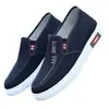 Zapatos de hombre 2026 primavera, verano, otoño nuevo estilo mocasines de tela Old Beijing para hombre con suela de goma zapatos casuales de lona