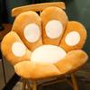 Almofada Semicircular de Patas de Urso Desenho Animado Preguiçoso Tudo-em-Um Sofá Assento de Escritório Almofada de Estudante Almofada de Patas de Gato Dropshipping