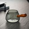 Jarra de Té de Vidrio de Borosilicato de Alta Capacidad, Resistente a Altas Temperaturas, con Filtro para Residuos de Té y Taza de Distribución Justa