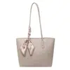 Bolso Tote de Gran Capacidad para Mujer 2025 Nueva Moda Versátil Bolso de Hombro Casual para Trabajo y Ropa de Trabajo Bolso Grande de Alta Gama