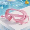 Gafas de Natación para Niños Niños, Impermeables, Antivaho, Alta Definición, Marco Grande, Gafas de Natación Profesionales para Niños de 3 Años, Gorros de Natación al por Mayor, Protección Ocular para Baño