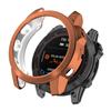 Funda protectora galvanizada compatible con Jiaming Garmin fenix7, funda de goma anticaída para fenix 7x/7s, funda protectora de TPU.